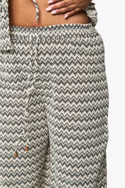 Pantalon de plage tricoté Zig Zag Plus