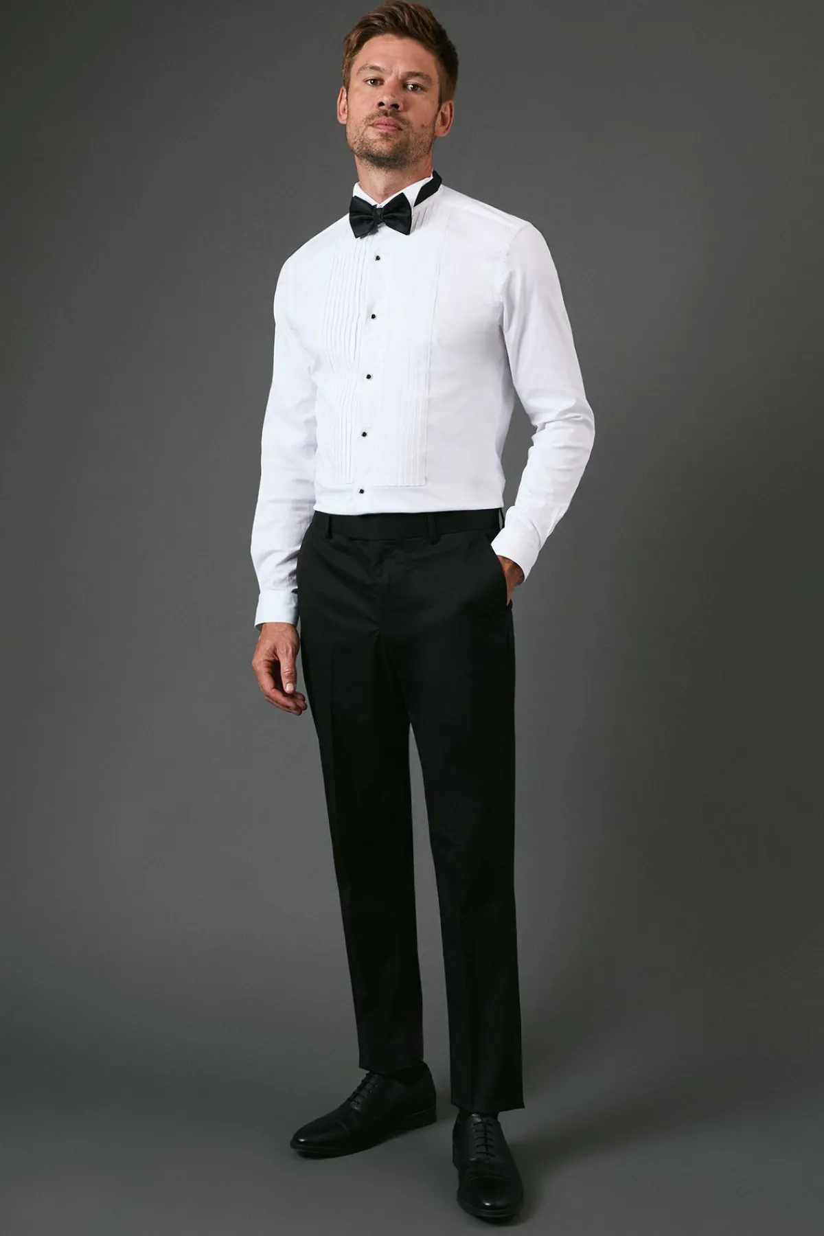 Burton Pantalon de Smoking Coupe Ajustée<Homme Costumes Et Tenues Formelles