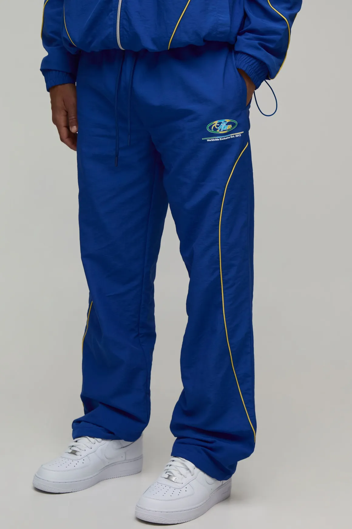 Pantalon De Survêtement Ample En Nylon