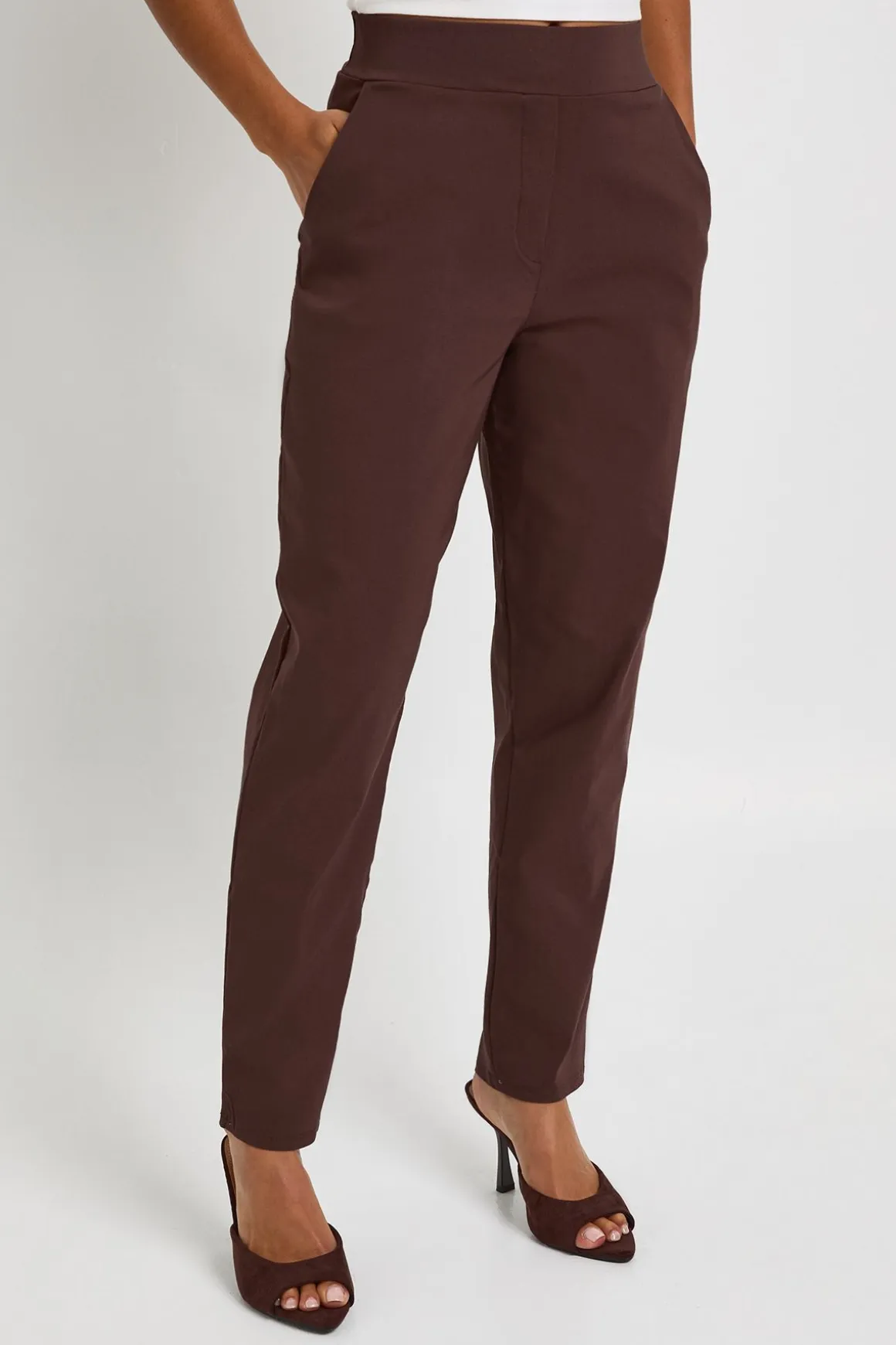 Pantalon De Tailleur Fuselé Super Stretch Petite