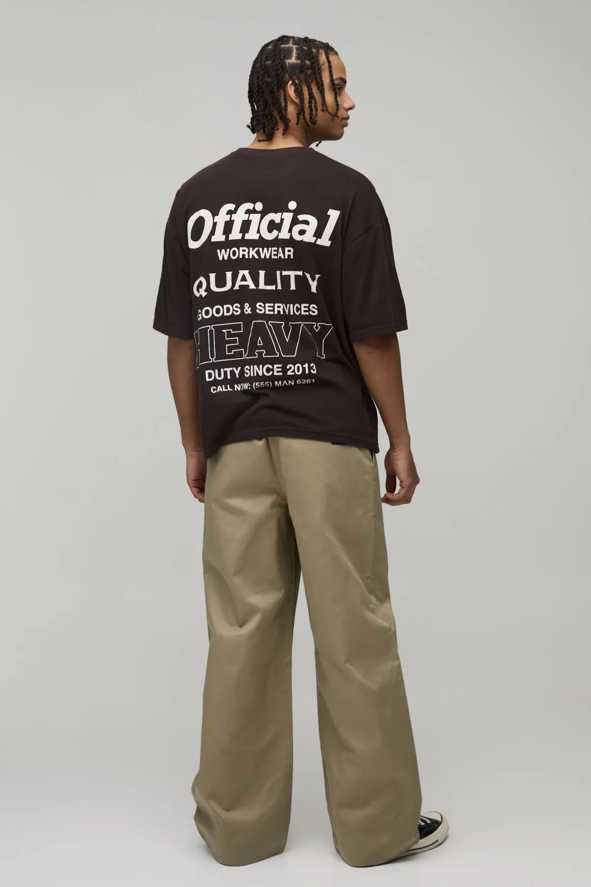 Pantalon de Travail 365 Coupe Large à Plis Devant
