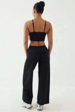 Pantalon de Yoga DSGN Studio Ultra Sculpt Taille Pliable Coupe Droite