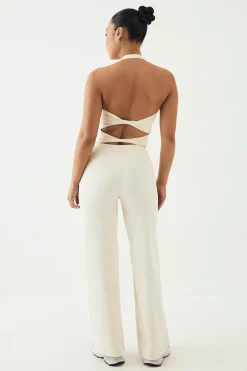 Pantalon De Yoga Jambe Droite Ultra Sculptant Avec Détails De Coutures Dsgn Studio