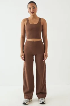 Pantalon De Yoga Jambe Droite Ultra Sculptant Avec Détails De Coutures Dsgn Studio