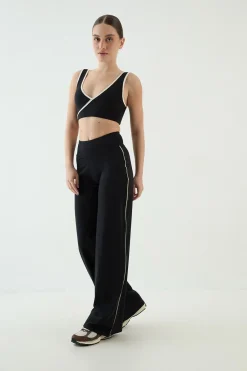 DSGN Studio Pantalon De Yoga Jambe Large À Passepoil Contour<Femme Vêtements De Sport|Leggings