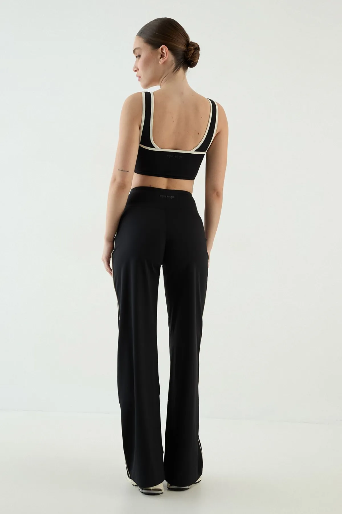 DSGN Studio Pantalon De Yoga Jambe Large À Passepoil Contour<Femme Vêtements De Sport|Leggings