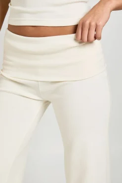 Pantalon De Yoga À Taille Repliable