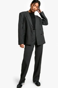 Pantalon droit ajusté en Marl