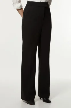KarenMillen Pantalon Droit Ajusté Essentiel En Tissu Stretch Compact Petite<Femme Pantalons|Tailleurs
