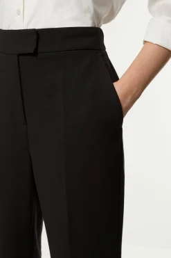 KarenMillen Pantalon Droit Ajusté Essentiel En Tissu Stretch Compact Petite<Femme Pantalons|Tailleurs