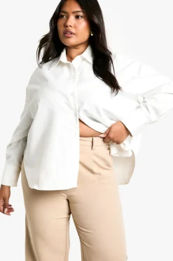 Pantalon droit ajusté pour grande taille