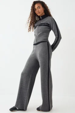 DSGN Studio Pantalon Droit à Blocs de Couleur<Femme Pantalons|Pulls Et Gilets