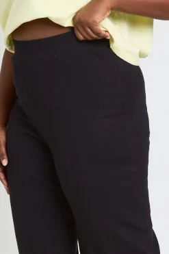Pantalon Droit Côtelé Plus Basic