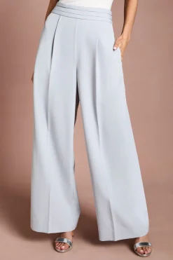 Coast Pantalon Droit En Crêpe Lisa Beige<Femme Pantalons|Tailleurs