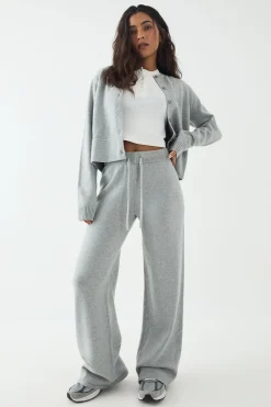 DSGN Studio Pantalon Droit en Maille<Femme Pantalons|Pulls Et Gilets