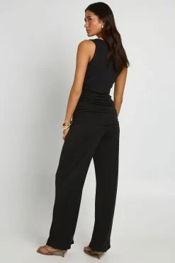 Pantalon Droit En Modal
