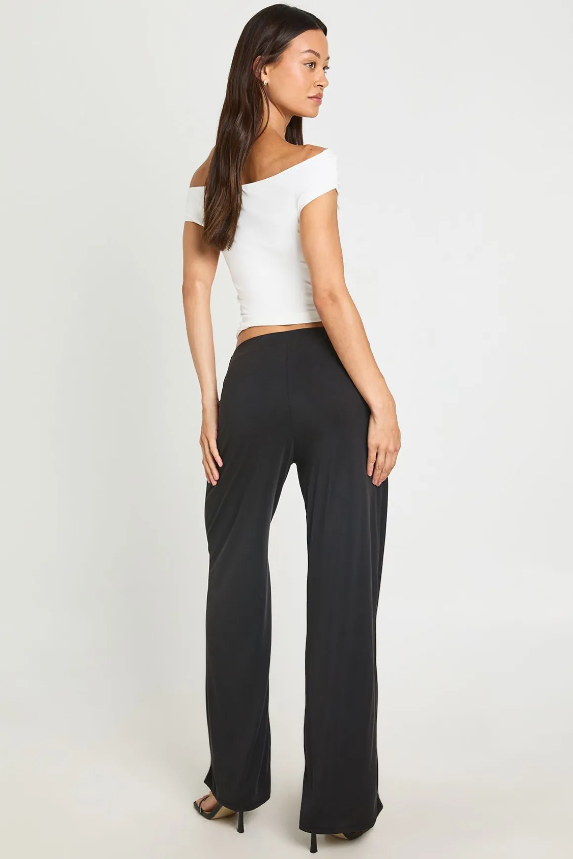 Pantalon Droit En Modal Pour Grandes Tailles