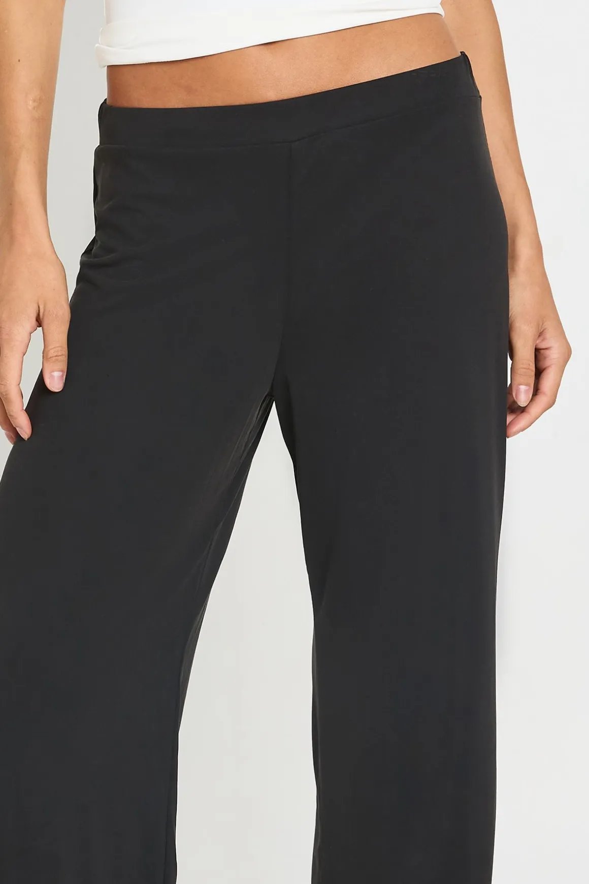 Pantalon Droit En Modal Pour Grandes Tailles