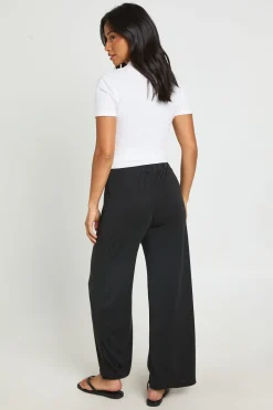Pantalon Droit En Modal Pour Petite Taille