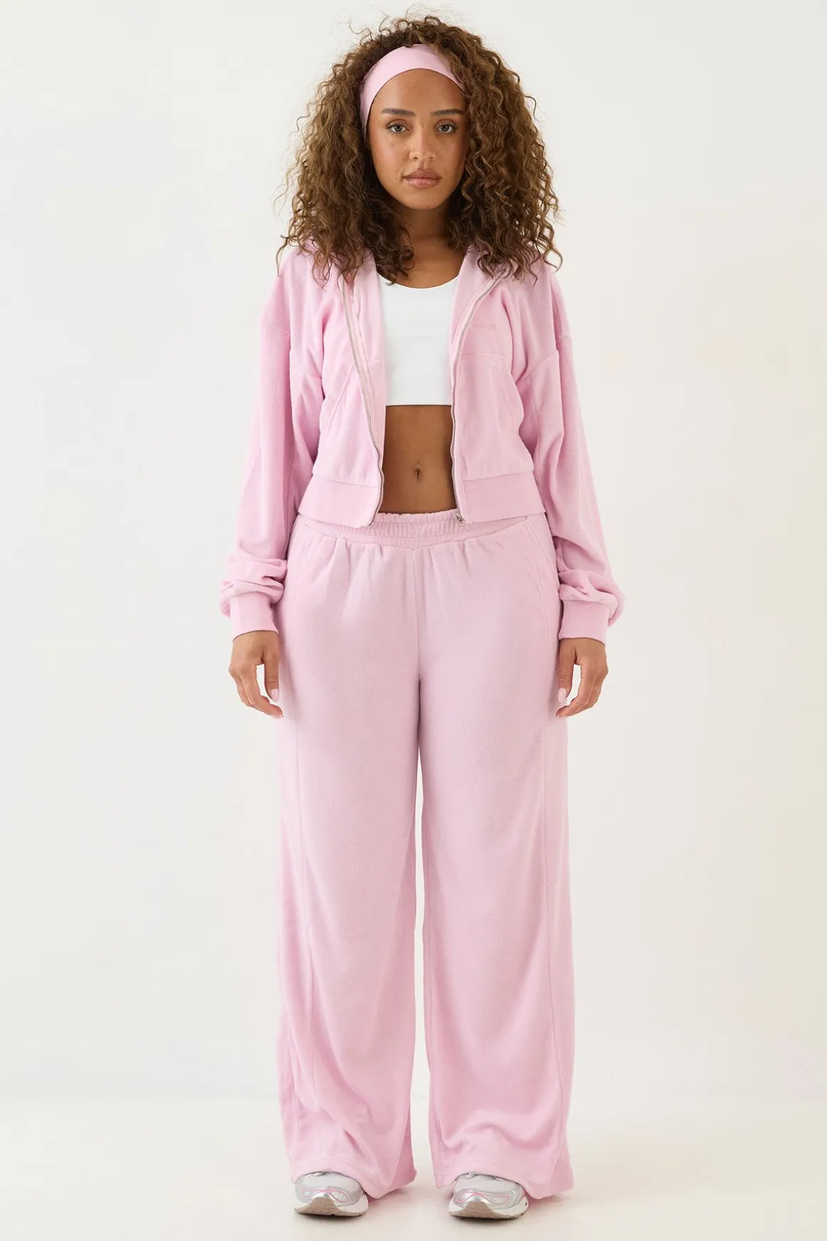 Pantalon Droit En Tissu Éponge Dsgn Studio