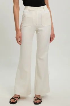 KarenMillen Pantalon Droit À Poches Stretch Compact Petite<Femme Pantalons|Tailleurs