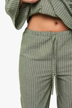 Pantalon droit rayé