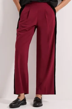 Dorothy Perkins Pantalon Droit à Rayures avec Ceinture<Femme Pantalons|Tailleurs