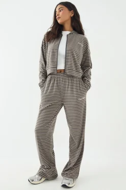 DSGN Studio Pantalon Droit à Rayures Douces<Femme Tailleurs|Vêtements De Sport