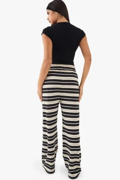 Pantalon Droit à Rayures DSGN Studio