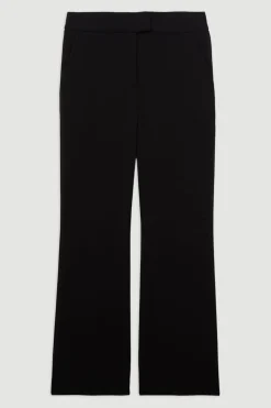 KarenMillen Pantalon droit sur mesure stretch compact essentiel<Femme Pantalons|Tailleurs