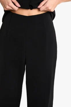 boohoo Pantalon Droit Taille Haute<Femme Pantalons