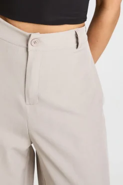 Pantalon Droit Taille Haute Pour Grandes Tailles