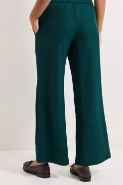 Pantalon Droit à Taille Élastique