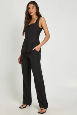 boohoo Pantalon Droit Tailleur<Femme Pantalons|Tailleurs