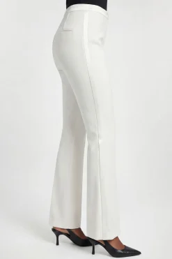 KarenMillen Pantalon Droit Tailleur En Satin Stretch Compact Côté Petite<Femme Pantalons|Tailleurs
