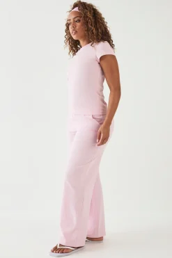 Pantalon Droit Texturé Dsgn Studio