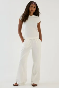 DSGN Studio Pantalon Droit Texturé<Femme Pantalons|Dsgn Studio