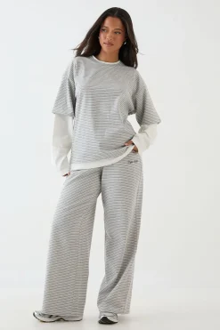 Pantalon Droit Texturé Dsgn Studio