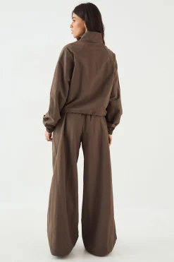 DSGN Studio Pantalon Taille Coulissée Jambes Larges<Femme Pantalons|Dsgn Studio