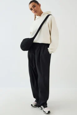 DSGN Studio Pantalon Taille Élastique Jambe Ballon Coupe Oversize<Femme Pantalons|Dsgn Studio