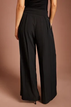 Coast Pantalon En Crêpe À Plis Sur Le Devant<Femme Pantalons