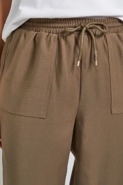 Pantalon à Enfiler Jambe Tonneau