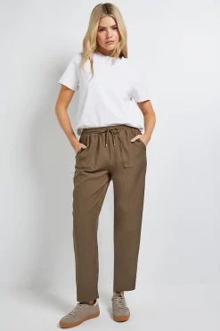 Pantalon à Enfiler Jambe Tonneau