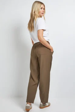Pantalon à Enfiler Jambe Tonneau