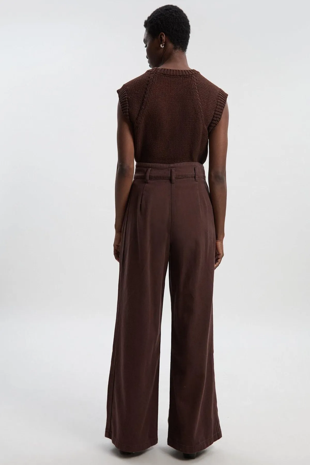 KarenMillen Pantalon en jean à jambes larges<Femme Denim|Jeans