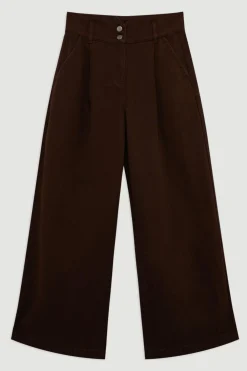 KarenMillen Pantalon en jean à jambes larges<Femme Denim|Jeans