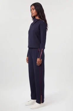 KarenMillen Pantalon En Mélange De Viscose À Détails De Poches Zippées Pour Le Quotidien<Femme Pantalons|Tailleurs