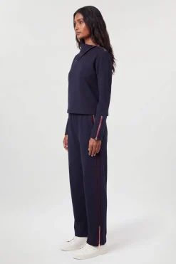 KarenMillen Pantalon En Mélange De Viscose À Détails De Poches Zippées Pour Le Quotidien<Femme Pantalons|Tailleurs