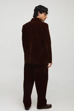 Pantalon en velours décontracté