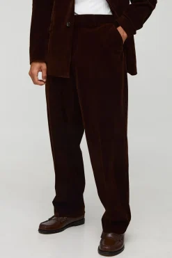 Pantalon en velours décontracté